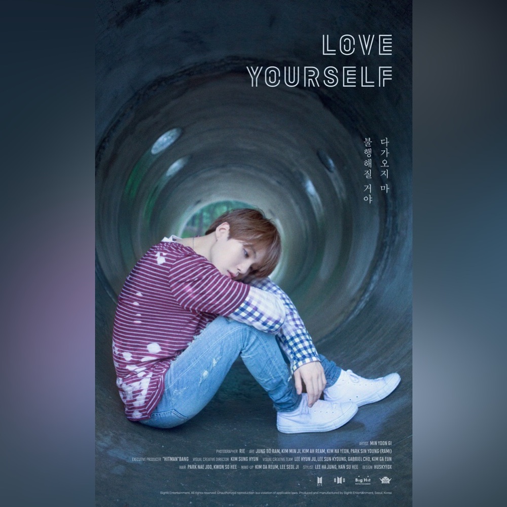 SUGA and JIMIN Love Yourself: Her Movie Posters